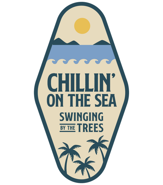 Retro Beach Vintage Vinyl Decal Sticker