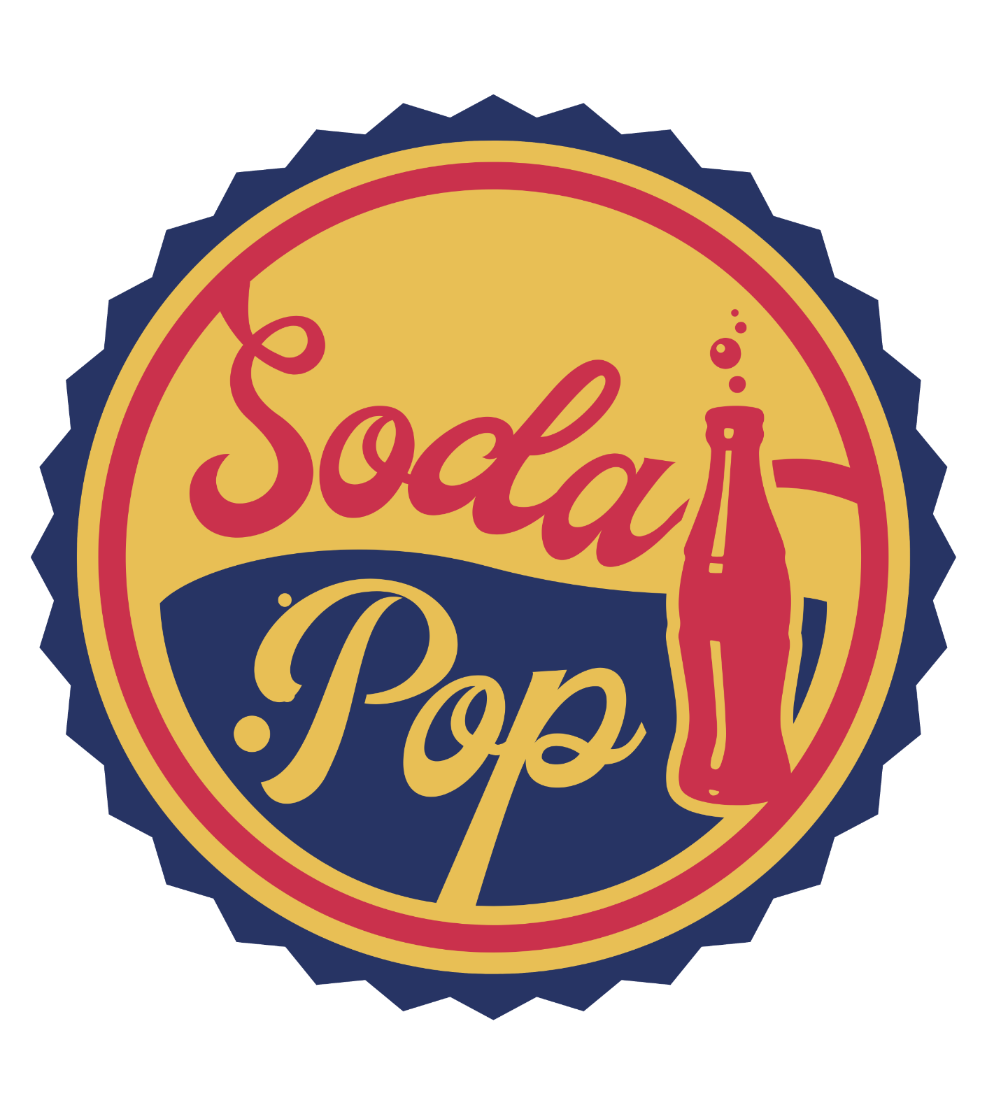 Vintage Soda Pop Vinyl Decal Sticker - 5 Pack